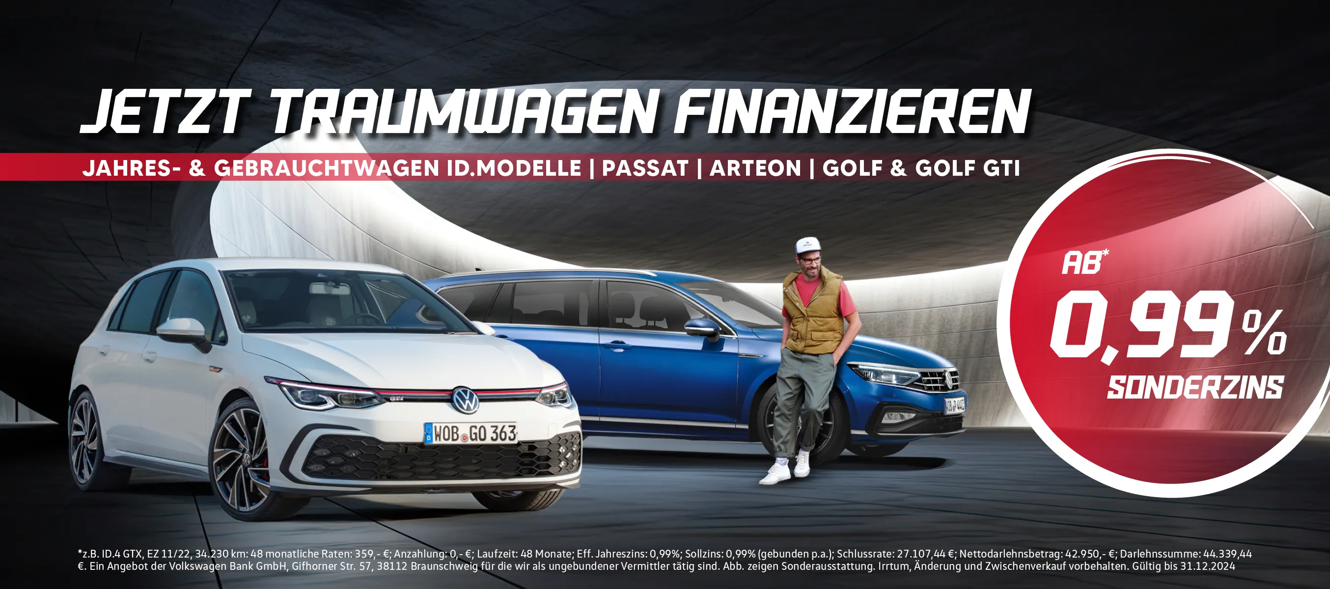 VW 0,99% Sonderfinanzierung