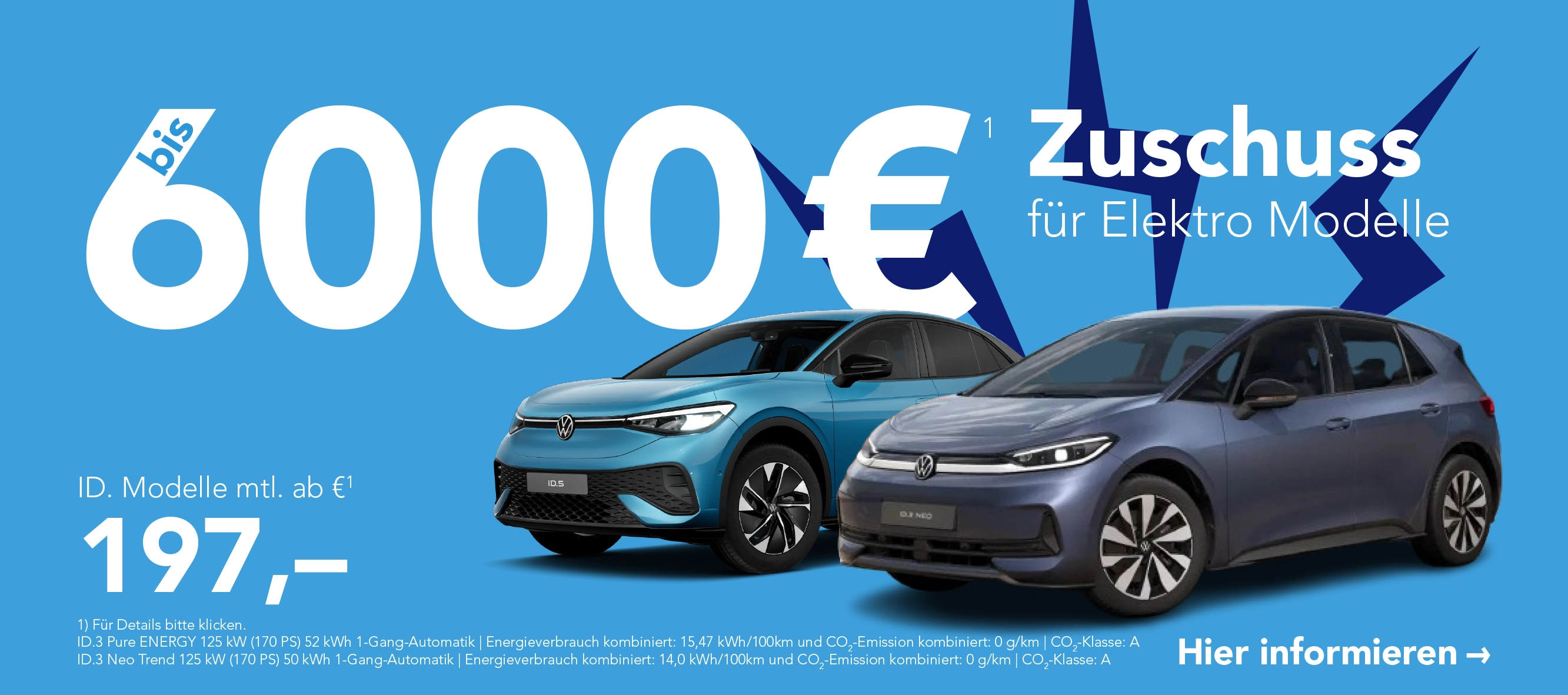 VW E-Fahrzeug Förderprämie