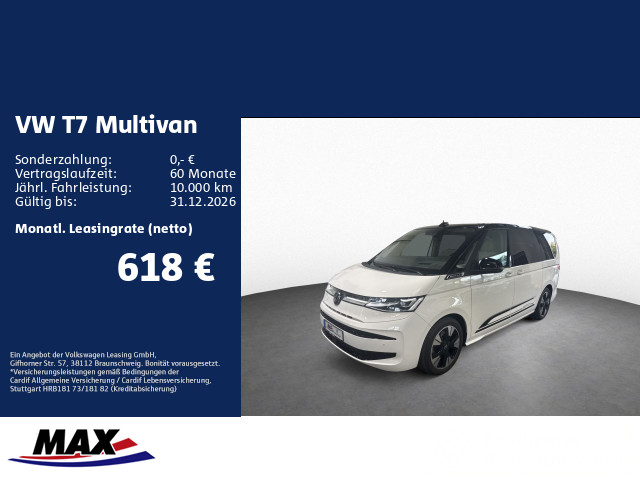 Multivan "Edition" LÜ 2.0 TDI 110 kW DSG*AHK*NAVI