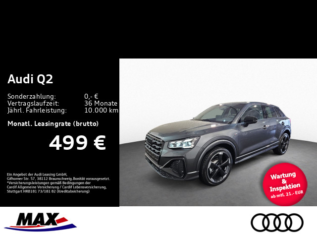 Q2 S line 35 TFSI Matrix+MATRIX+RÜCKFAHRKAMERA+KOMFORTPAKET-PLUS