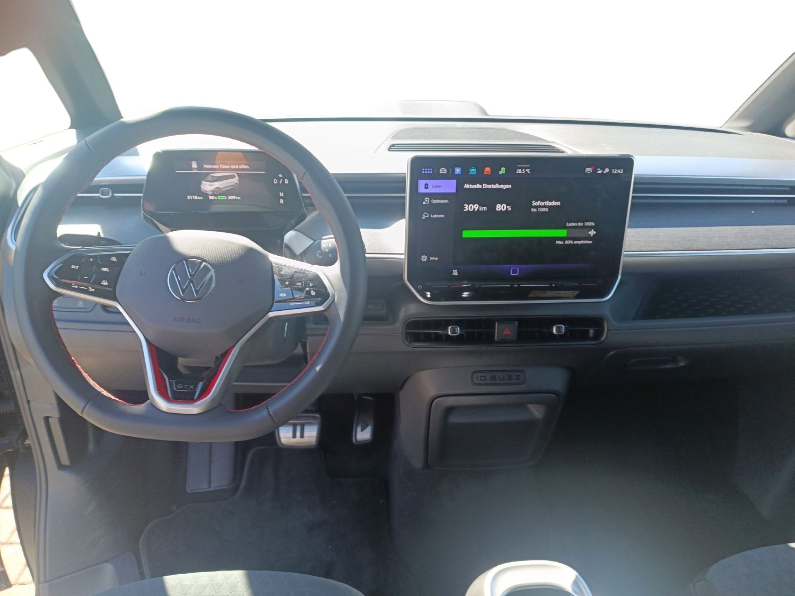 ID.Buzz GTX 4M LR*250 kW*7SI*AHK*Wärmep*4Pakete