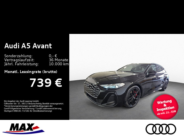 A5 Avant e-hybrid quattro +0,5% VeSt*B&O*AHK*TECH-PLUS*