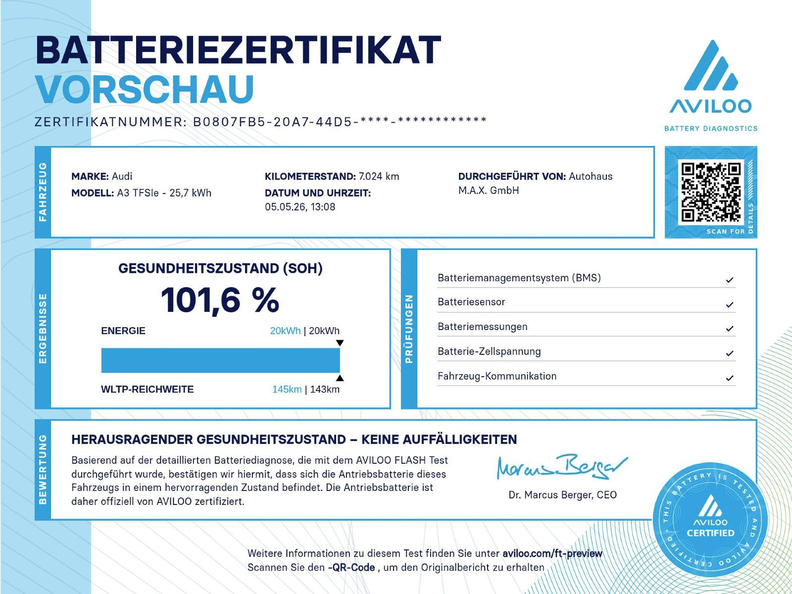 A3 Sportback 40 TFSI e LED+KAMERA+HUD+SONOS AUDIO