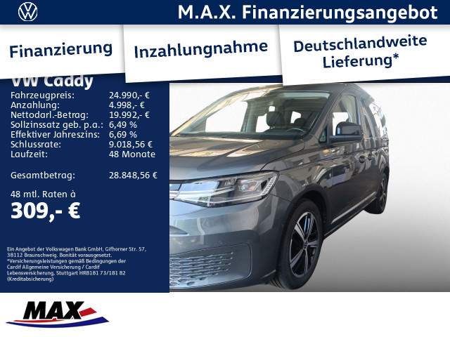 Caddy Style 4Mo*90 KW*Pano*LED*Kamera*App*Ergo*