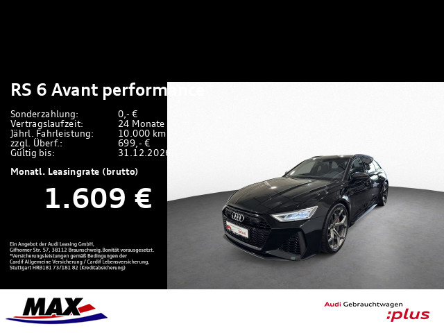 RS6 Avant PERFORMANCE 305KM/H+PANO+KERAMIK+AHK+