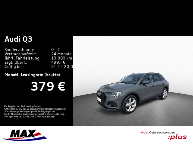 Q3 35 TDI ADVANCED LED+KAMERA+AHK+VCP+STHZ+PDC+