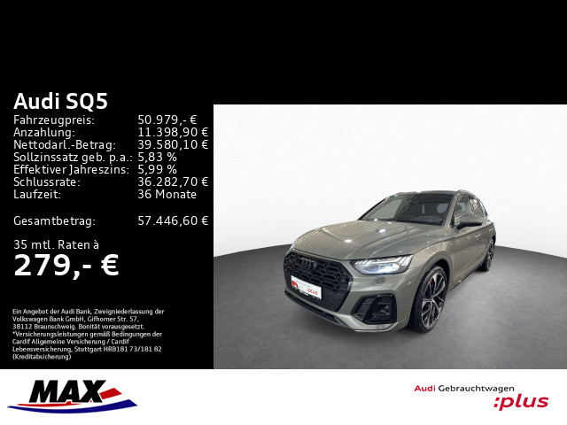 SQ5 TDI LUFT+360°+MATRIX+AHK+HUD+PANO+STHZG