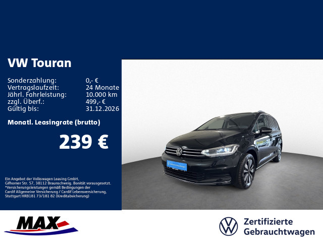 Touran 1.5 TSI DSG GOAL 7-SITZER IQ.LIGHT+AHK+LM