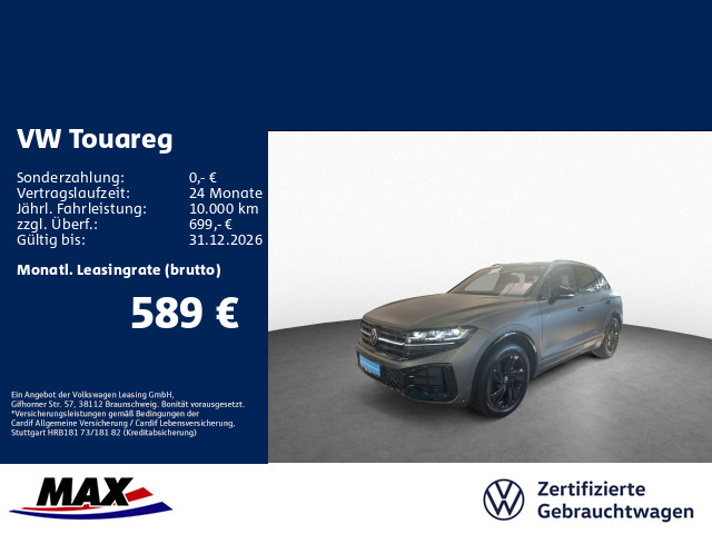 Touareg 3.0 TDI DSG 4M R LINE IQ.LIGHT+AHK+PANO+