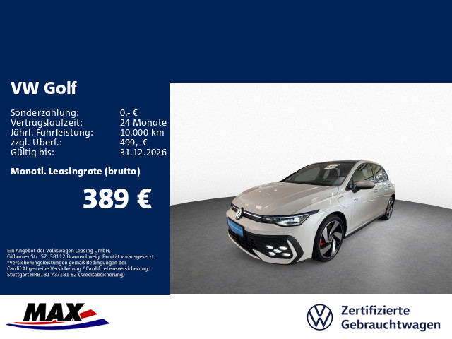 Golf VIII GTE 1.5 TSI eHYBRID IQ LIGHT+PANO+KAM+AHK