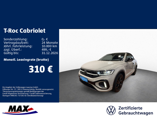 T-Roc Cabriolet 1.5 TSI DSG R LINE EDIT. KARMANN