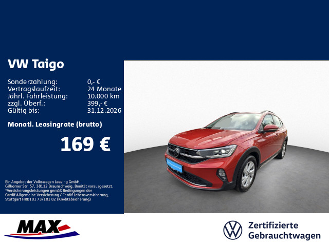 Taigo 1.0 TSI DSG LIFE IQ.LIGHT+NAVI+APP+ACC+DCP