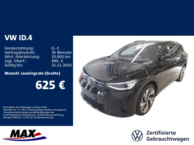 ID.4 GTX 4MOTION +IQ.LIGHT+AHK+PANO+AR HUD+NAVI+
