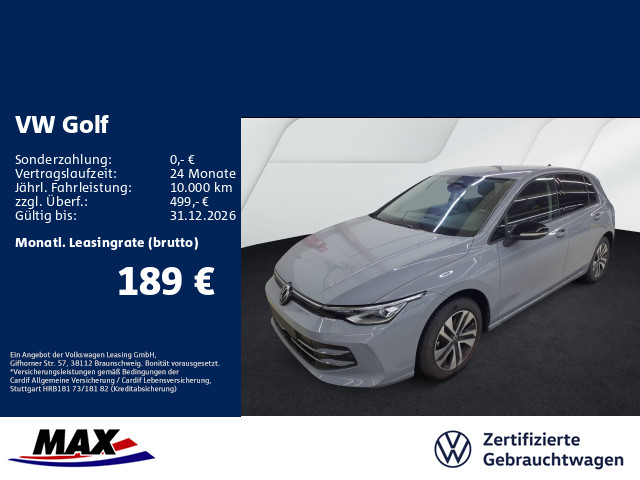 Golf VIII 2.0 TDI DSG ENERGY LED+AHK+KAMERA+APP+