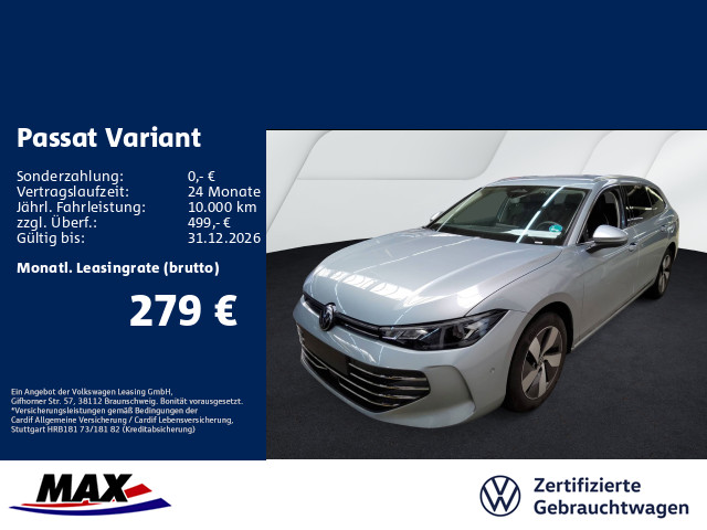 Passat Variant 2.0 TDI DSG BUSINESS LED+KAMERA+AHK+PDC+DCP+