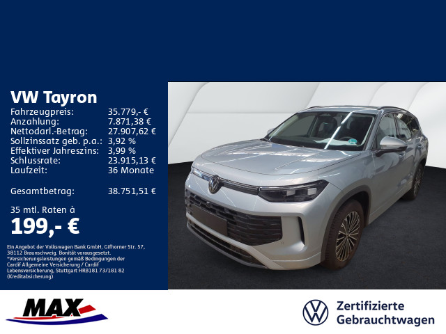 Tayron 1.5 eTSI DSG LIFE 7-SITZER +IQ.LIGHT+AHK+