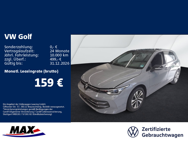 Golf VIII 1.5 TSI ENERGY LED+KAMERA+PANO+DCP+APP