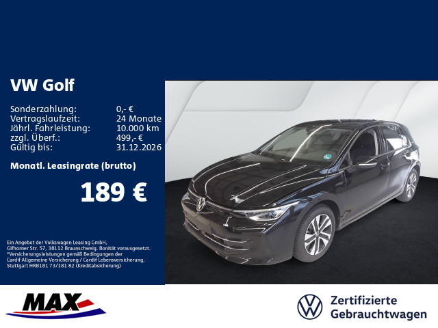 Golf VIII 2.0 TDI DSG ENERGY LED+AHK+KAMERA+APP+