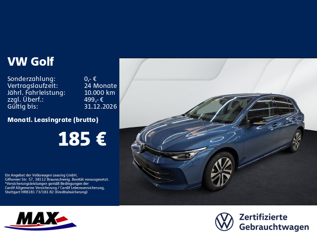 Golf VIII 2.0 TDI DSG ENERGY LED+AHK+APP+ACC+DCP