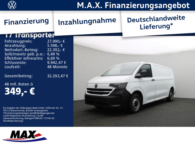 Transporter Kasten 2.0 TDI LED+KAMERA+PDC+DCP+SH