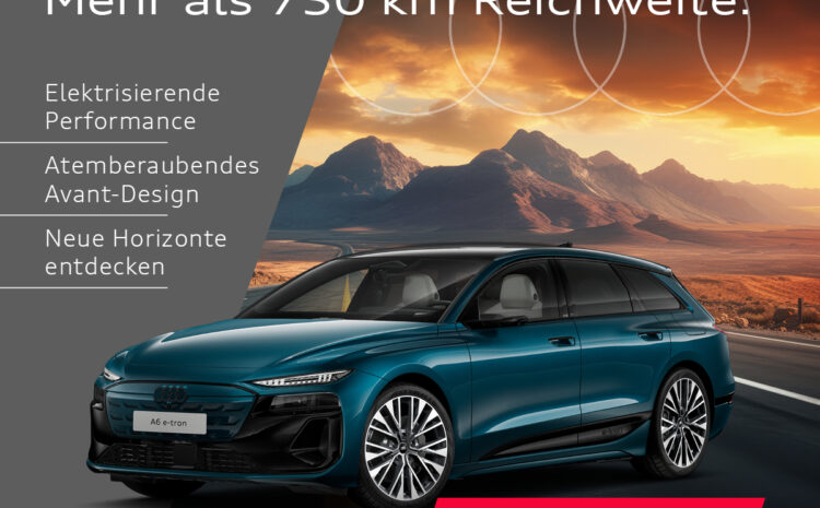  Der Audi A6 Avant e-tron