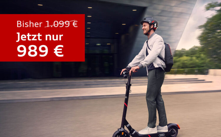  Audi electric kick scooter