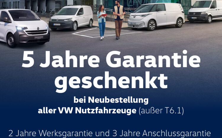  VW NFZ 5 Jahre Garantie