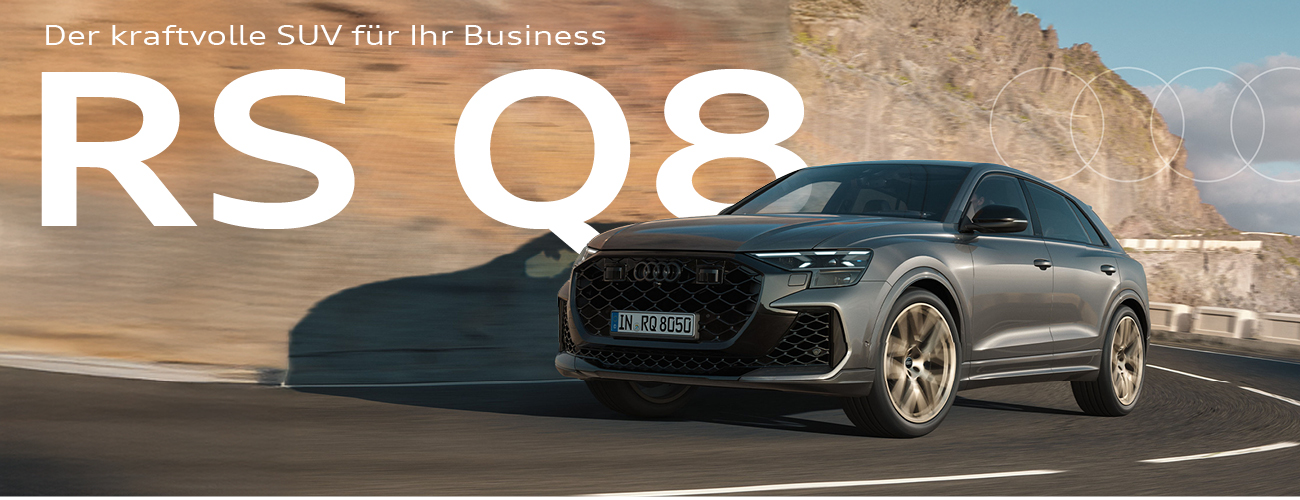 HEADER Audi RS Q8 bis 21.05. HEADER Audi RS Q8 bis 21.05.
