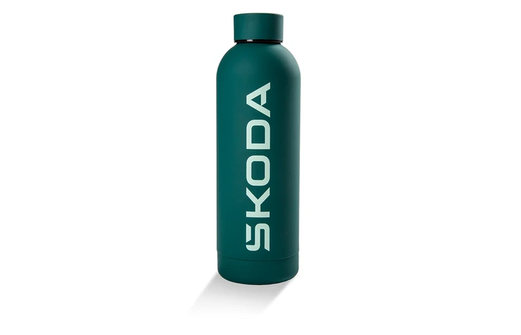 Isolierflasche mit Skoda Logo