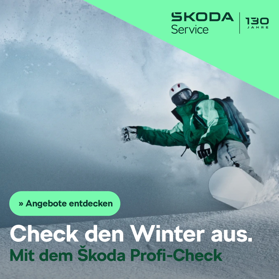 Škoda Winter Serviceaktion