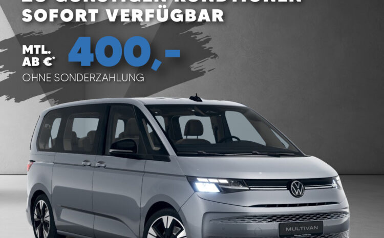  VW Multivan Lagerwagenleasing