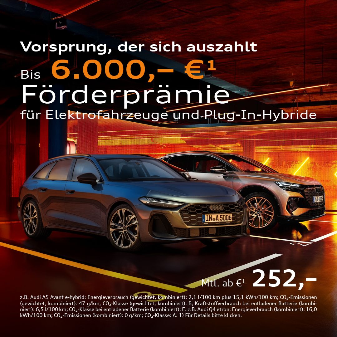 BB BB Prämienförderung Audi Elektro