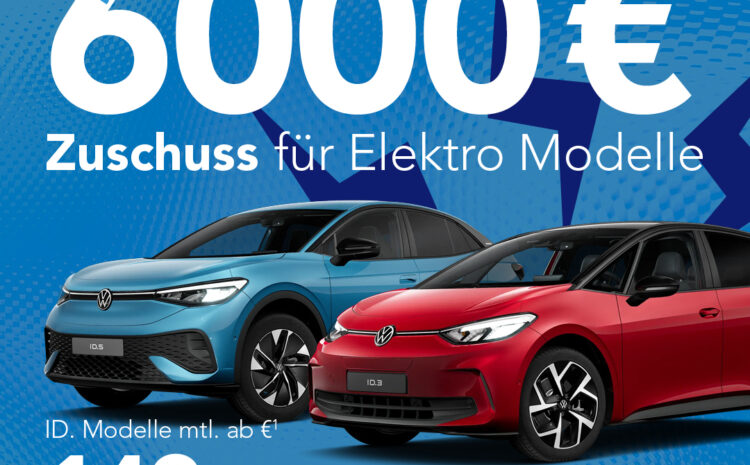  Unsere VW Angebote mit E-Förderprämie