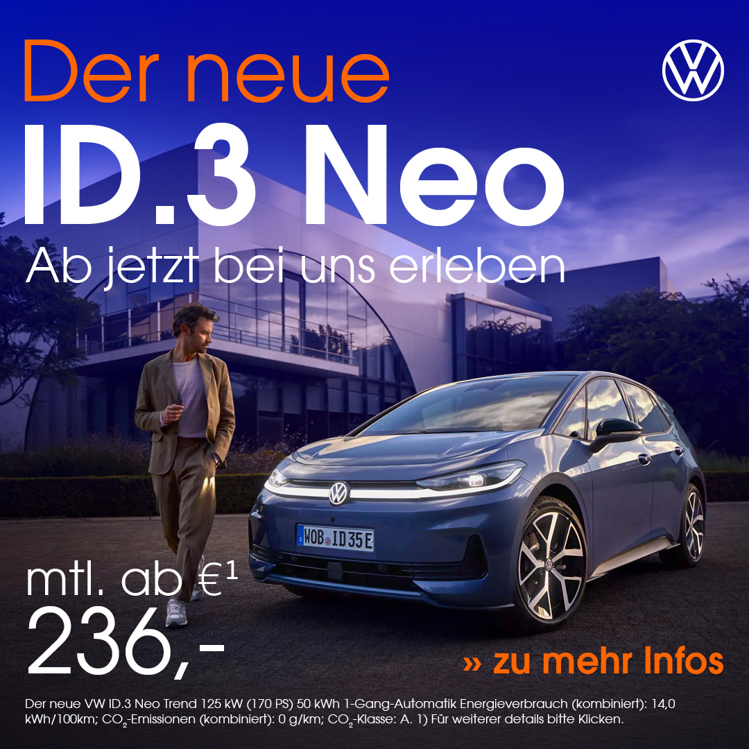 Der neue VW ID.3 Neo Der neue VW ID.3 Neo