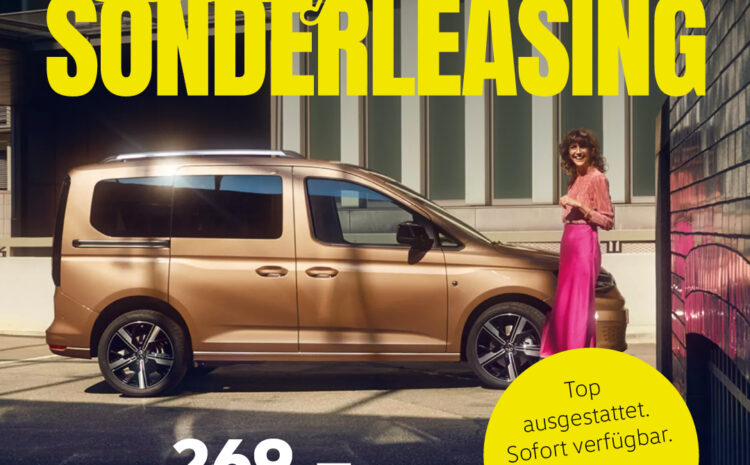  VW Caddy sofort verfügbar