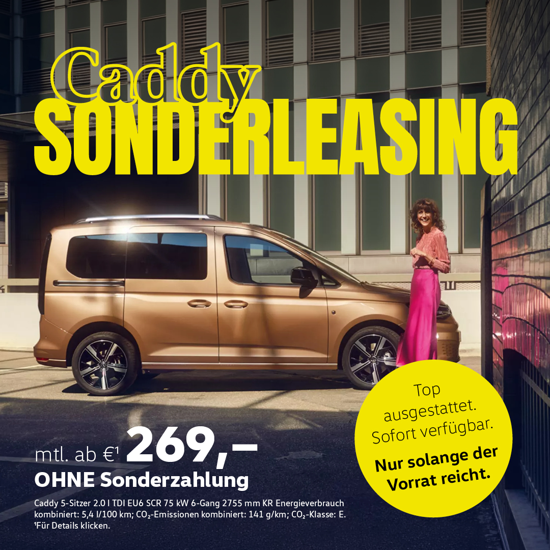 BEITRAG VW Caddy Handelslager Leasing