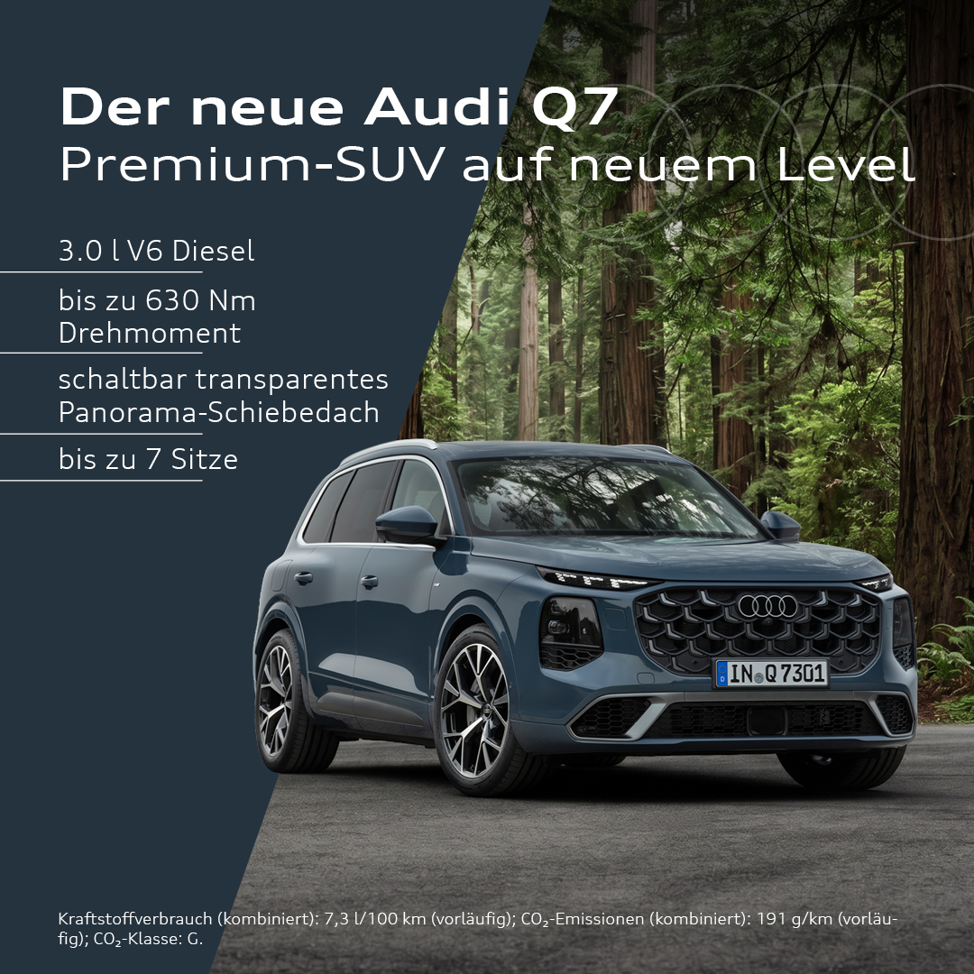 Der neue Audi Q7 Der neue Audi Q7