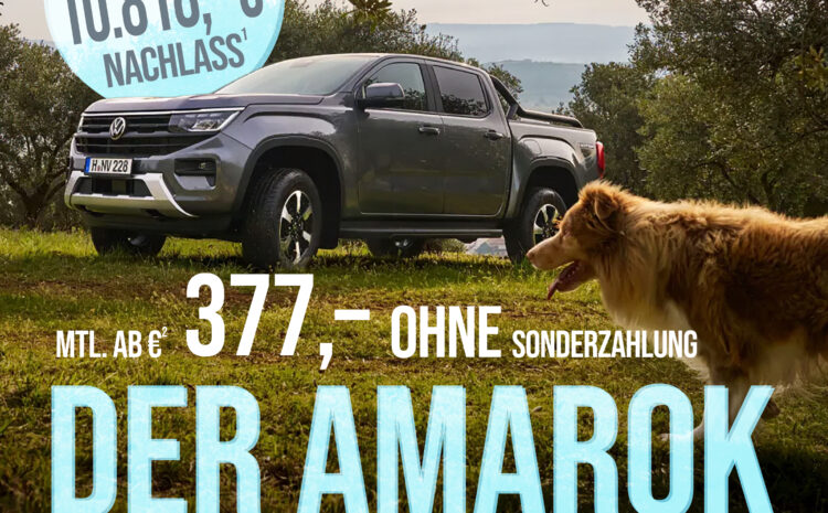  VW Amarok Aktionswochen 